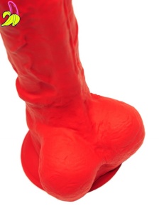 Stretch No. 3 – silikonowe dildo 19 x 4,8 cm z przyssawką