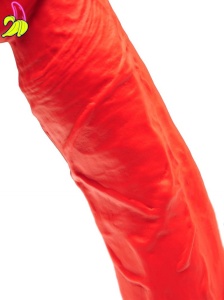 Stretch No. 4 – silikonowe dildo 23 x 5,2 cm z przyssawką