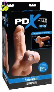 PDX Elite Dick Stroker – realistyczny masturbator 16,5 cm