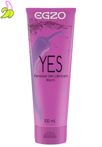 EGZO YES 100 ml – stymulująco-rozgrzewający żel intymny