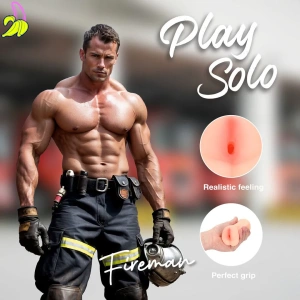 Shots Fireman Anal Masturbator – realistyczny masturbator analny strażak