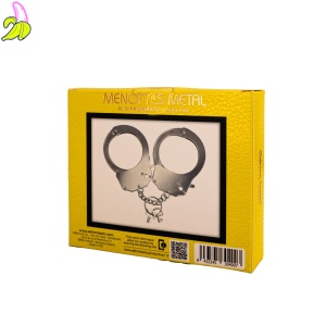 Metallic Handcuffs – metaliczne kajdanki do zabawy i role-play