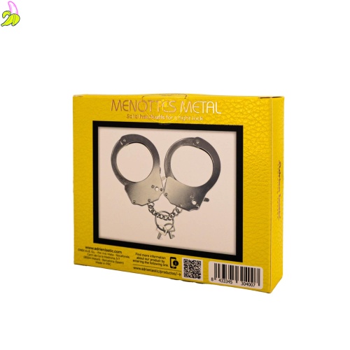 Metallic Handcuffs – metaliczne kajdanki do zabawy i role-play
