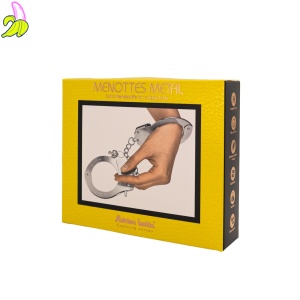 Metallic Handcuffs – metaliczne kajdanki do zabawy i role-play