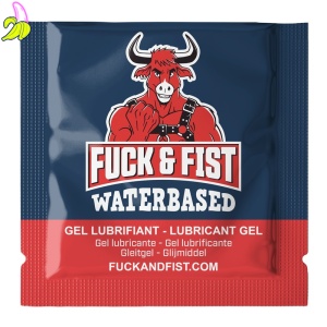 Fuck & Fist - wodny lubrykant w saszetkach 5 ml