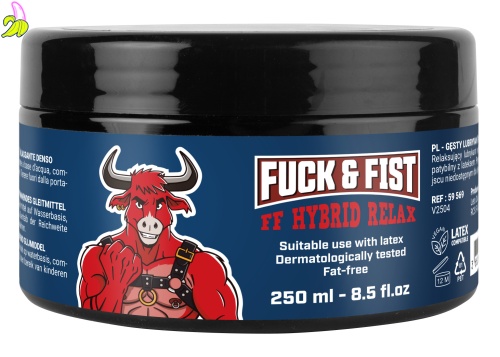 Fuck & Fist F&F Hybrid Relax 250 ml – gęsty lubrykant hybrydowy z mentolem
