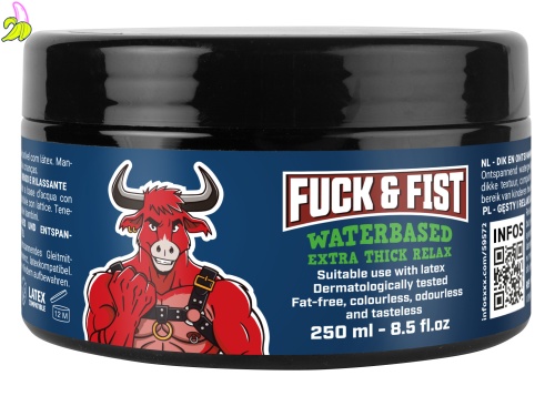 FCK & FST Extra Thick Relax 250 ml – bardzo gęsty lubrykant wodny z Laureth-9