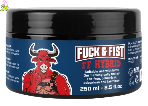 Fck & Fst F&F Hybrid 250 ml – gęsty lubrykant hybrydowy woda + silikon