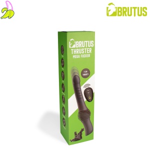 BRUTUS Mega Fucker–automatyczne dildo z wibracją i podgrzewaniem