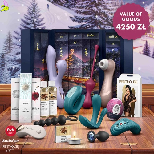 Satisfyer Advent Calendar 2026 Premium – luksusowy erotyczny kalendarz adwentowy z 24 niespodziankami