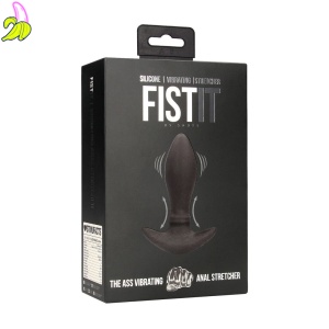 Fist It The ASS – Wibrujący Korek Analny z Ruchomym Pierścieniem 4,85 cm