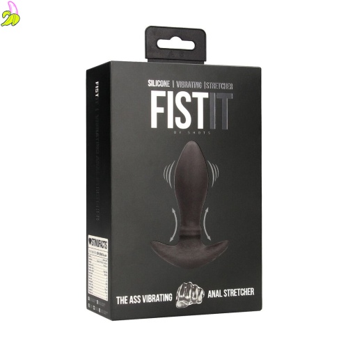 Fist It The ASS – Wibrujący Korek Analny z Ruchomym Pierścieniem 4,85 cm