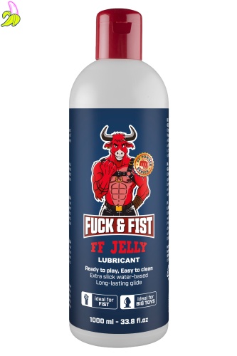 Fck & Fst FF Jelly Długotrwały Lubrykant Żelowy do Fistingu na Bazie Wody 1 litr