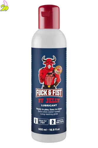 Fck & Fst FF Jelly Długotrwały Lubrykant Żelowy do Fistingu na Bazie Wody 500ml