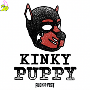 Fck & Fst Kinky Puppy – Tatuaż Kinky Puppy Play 9 × 6,5 cm