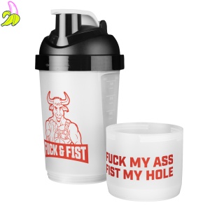 FUCK & FIST Fist Shaker 600 ml + 250 ml – Profesjonalny Shaker do Lubrykantów