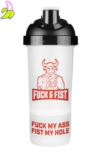 FUCK & FIST Fist Shaker 600 ml + 250 ml – Profesjonalny Shaker do Lubrykantów
